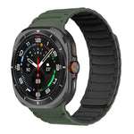 矽膠運動磁性錶帶，適用於 Samsung Galaxy Watch Ultra 47mm / Ultra 2025