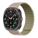 矽膠運動磁性錶帶，適用於 Samsung Galaxy Watch Ultra 47mm / Ultra 2025