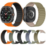 矽膠運動磁性錶帶，適用於 Samsung Galaxy Watch Ultra 47mm / Ultra 2025