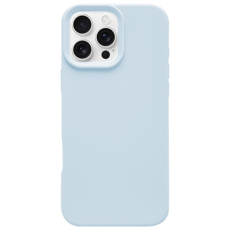 Dopamine Simple Imitation Liquid Silicone Phone Case, For iPhone 16 Pro, For iPhone 16 Plus, For iPhone 16