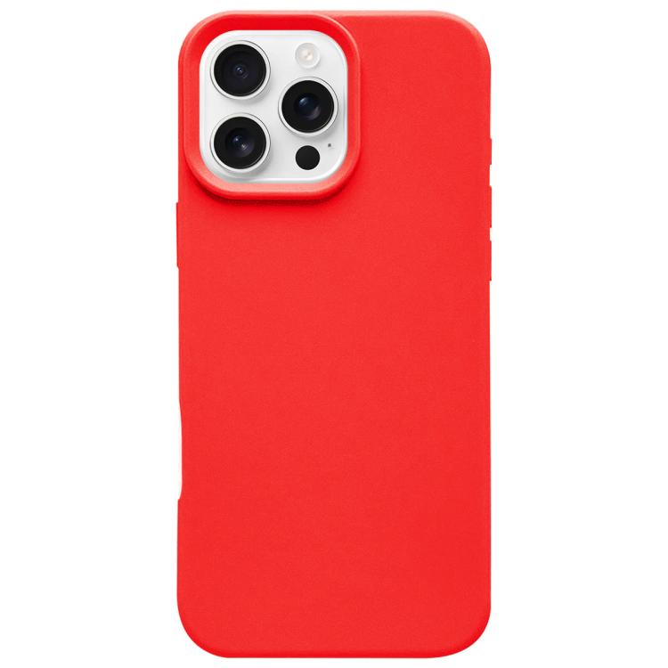 Dopamine Simple Imitation Liquid Silicone Phone Case, For iPhone 16 Pro, For iPhone 16 Plus, For iPhone 16