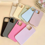 多巴胺簡約仿液態矽膠手機殼，適用於 iPhone 17、iPhone Air、iPhone 16 Pro Max
