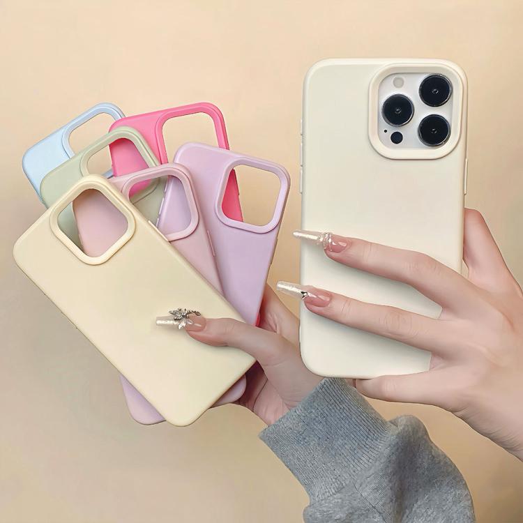 Dopamine Simple Imitation Liquid Silicone Phone Case, For iPhone 13 Pro, For iPhone 13, For iPhone 12