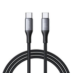 JOYROOM S-A28 閃電系列60W 480Mbps快充數據線，長度：2米，Type-C 轉 Type-C 線，Type-C 轉 8 Pin 線，USB 轉 Type-C 線，USB 轉 8 Pin 線