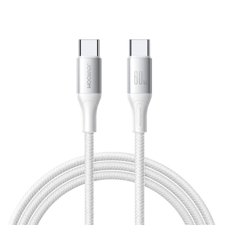JOYROOM S-A28 閃電系列60W 480Mbps快充數據線，長度：2米，Type-C 轉 Type-C 線，Type-C 轉 8 Pin 線，USB 轉 Type-C 線，USB 轉 8 Pin 線