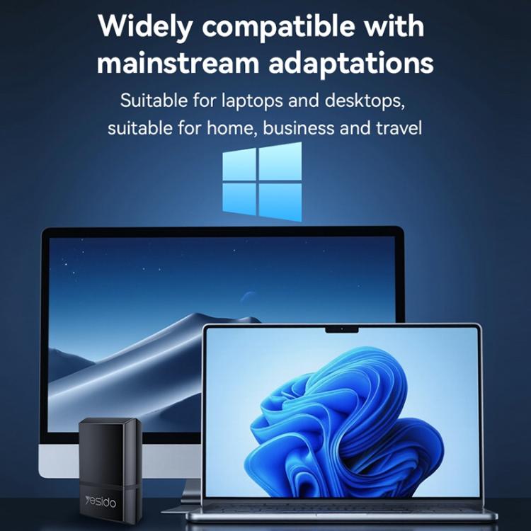 Yesido WP10 WiFi 無線網卡 150Mbps 高速 USB 無線適配器