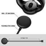適用於 Google Pixel Watch xDfind 智慧手錶磁吸充電線，長度：1m，USB 介面