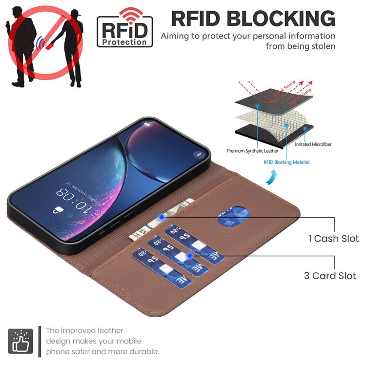 幾何圖案 RFID 皮革手機殼，適用於 iPhone 6 / 7 / 8 / SE，適用於 iPhone 13 Pro Max，適用於 iPhone 13 Pro，適用於 iPhone 12 / 12 Pro，適用於 iPhone 12 Pro Max，適用於 iPhone 11 Pro Max，適用於 iPhone 11，適用於 iPhone 11 Pro