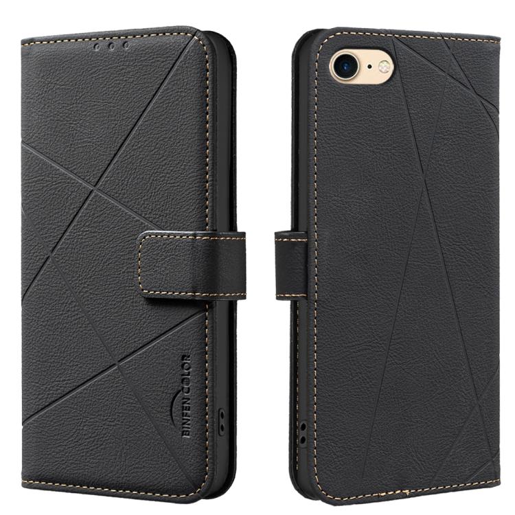 幾何圖案 RFID 皮革手機殼，適用於 iPhone 6 / 7 / 8 / SE，適用於 iPhone 13 Pro Max，適用於 iPhone 13 Pro，適用於 iPhone 12 / 12 Pro，適用於 iPhone 12 Pro Max，適用於 iPhone 11 Pro Max，適用於 iPhone 11，適用於 iPhone 11 Pro