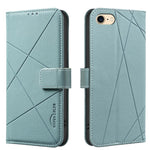 幾何圖案 RFID 皮革手機殼，適用於 iPhone 6 / 7 / 8 / SE，適用於 iPhone 13 Pro Max，適用於 iPhone 13 Pro，適用於 iPhone 12 / 12 Pro，適用於 iPhone 12 Pro Max，適用於 iPhone 11 Pro Max，適用於 iPhone 11，適用於 iPhone 11 Pro