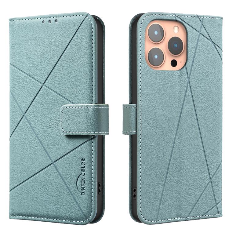 幾何圖案 RFID 皮革手機殼，適用於 iPhone 16e / 17e、iPhone 17 Pro Max、iPhone 17 Pro、iPhone 17、iPhone Air、iPhone 16 Pro Max、iPhone 16 Pro、iPhone 16 Plus