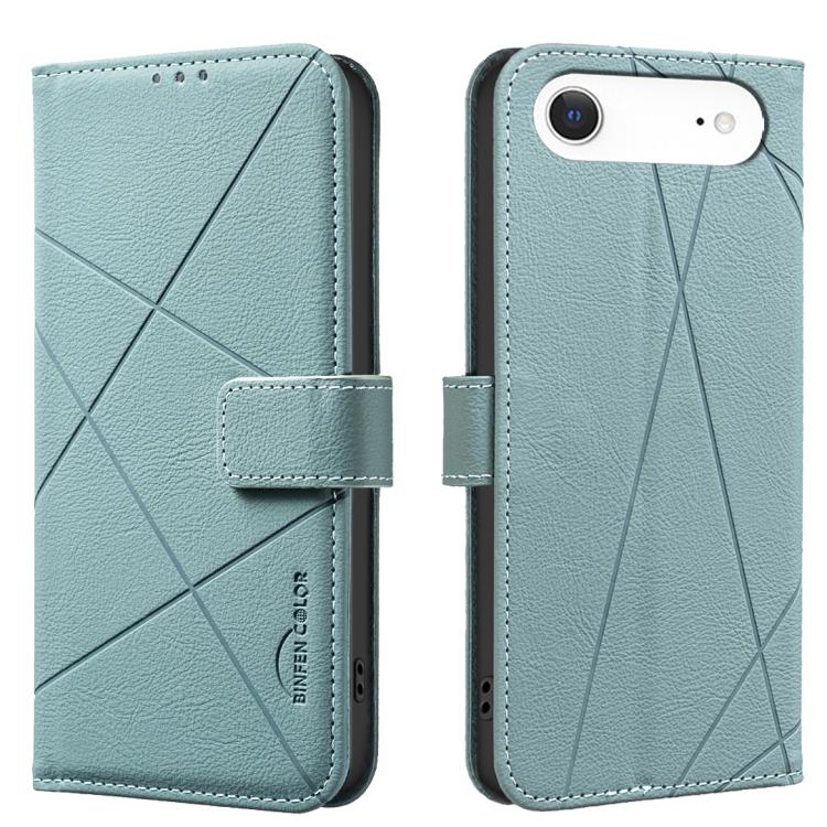 幾何圖案 RFID 皮革手機殼，適用於 iPhone 16e / 17e、iPhone 17 Pro Max、iPhone 17 Pro、iPhone 17、iPhone Air、iPhone 16 Pro Max、iPhone 16 Pro、iPhone 16 Plus