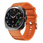純色運動矽膠錶帶，適用 Samsung Galaxy Watch Ultra 47mm / Ultra 2025