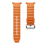 純色運動矽膠錶帶，適用 Samsung Galaxy Watch Ultra 47mm / Ultra 2025