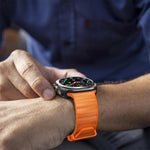 純色運動矽膠錶帶，適用 Samsung Galaxy Watch Ultra 47mm / Ultra 2025
