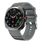 純色運動矽膠錶帶，適用 Samsung Galaxy Watch Ultra 47mm / Ultra 2025