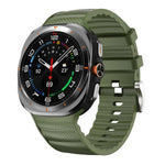 純色運動矽膠錶帶，適用 Samsung Galaxy Watch Ultra 47mm / Ultra 2025