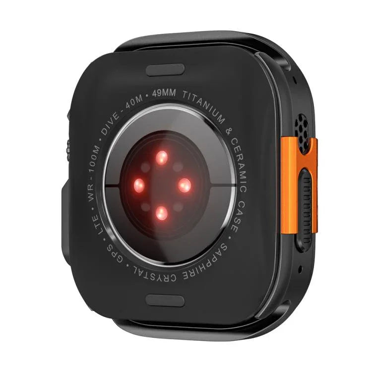 全覆蓋金屬錶殼，適用於 Apple Watch Ultra 3 / 2 / 1 49mm