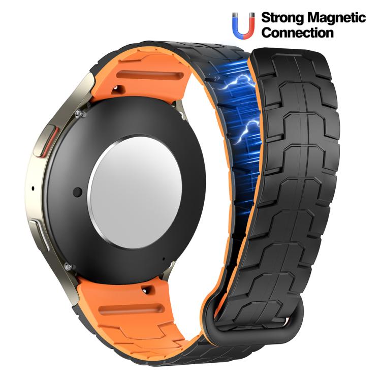 Magnetic Silicone Watch Band, For Samsung Galaxy Watch 7 / 6 / 5