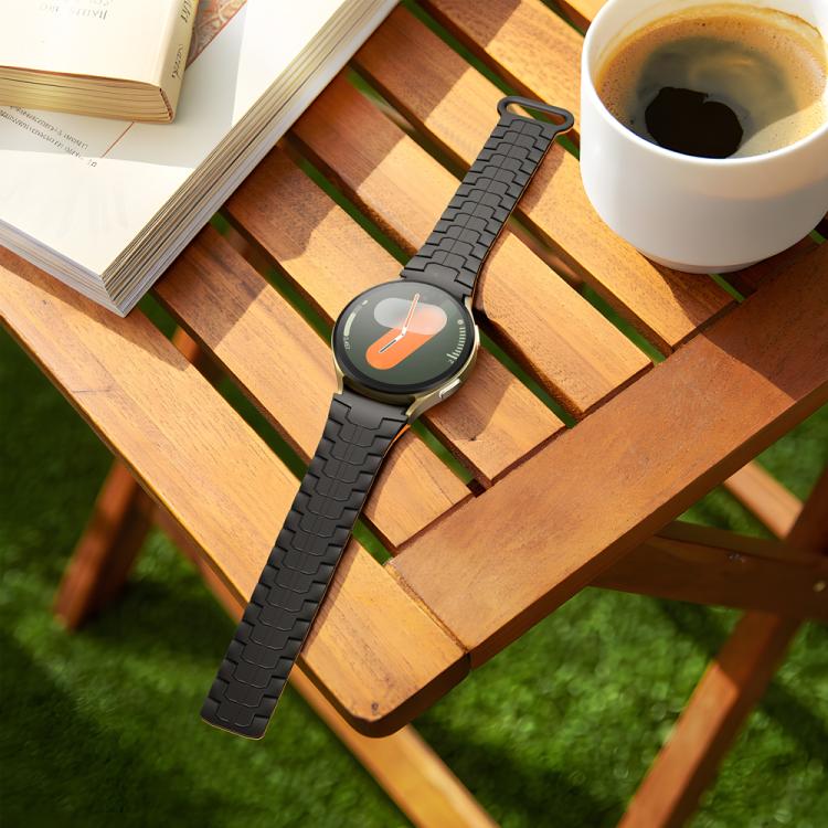Magnetic Silicone Watch Band, For Samsung Galaxy Watch 7 / 6 / 5