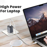 USAMS CC306 T66 45W 雙 USB-C / Type-C GaN 快速充電器，美規插頭，CC306