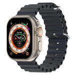 xDfind海洋矽膠錶帶，適用於Apple Watch 46mm / 49mm / 45mm / 44mm，適用於Apple Watch 42mm / 41mm / 40mm / 38mm