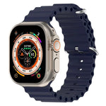 xDfind海洋矽膠錶帶，適用於Apple Watch 46mm / 49mm / 45mm / 44mm，適用於Apple Watch 42mm / 41mm / 40mm / 38mm