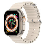 xDfind海洋矽膠錶帶，適用於Apple Watch 46mm / 49mm / 45mm / 44mm，適用於Apple Watch 42mm / 41mm / 40mm / 38mm