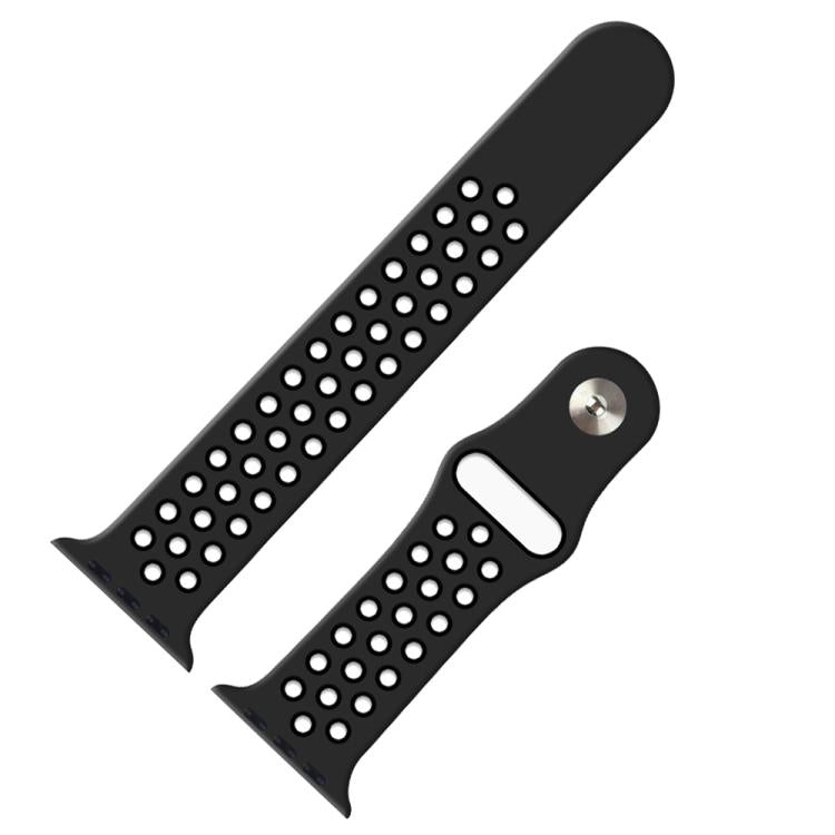 xDfind雙色矽膠運動錶帶，適用於Apple Watch 46mm / 49mm / 45mm / 44mm，適用於Apple Watch 42mm / 41mm / 40mm / 38mm