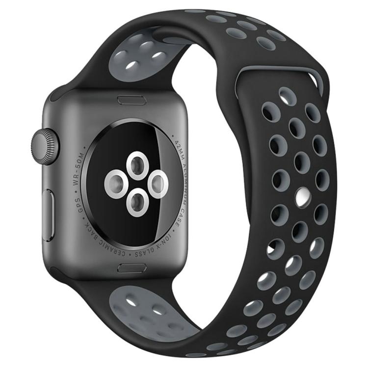 xDfind雙色矽膠運動錶帶，適用於Apple Watch 46mm / 49mm / 45mm / 44mm，適用於Apple Watch 42mm / 41mm / 40mm / 38mm