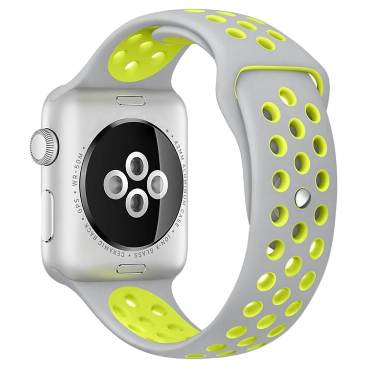 xDfind雙色矽膠運動錶帶，適用於Apple Watch 46mm / 49mm / 45mm / 44mm，適用於Apple Watch 42mm / 41mm / 40mm / 38mm
