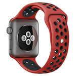 xDfind雙色矽膠運動錶帶，適用於Apple Watch 46mm / 49mm / 45mm / 44mm，適用於Apple Watch 42mm / 41mm / 40mm / 38mm
