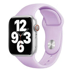 xDfind純色矽膠運動錶帶，適用於Apple Watch 46mm / 49mm / 45mm / 44mm，適用於Apple Watch 42mm / 41mm / 40mm / 38mm