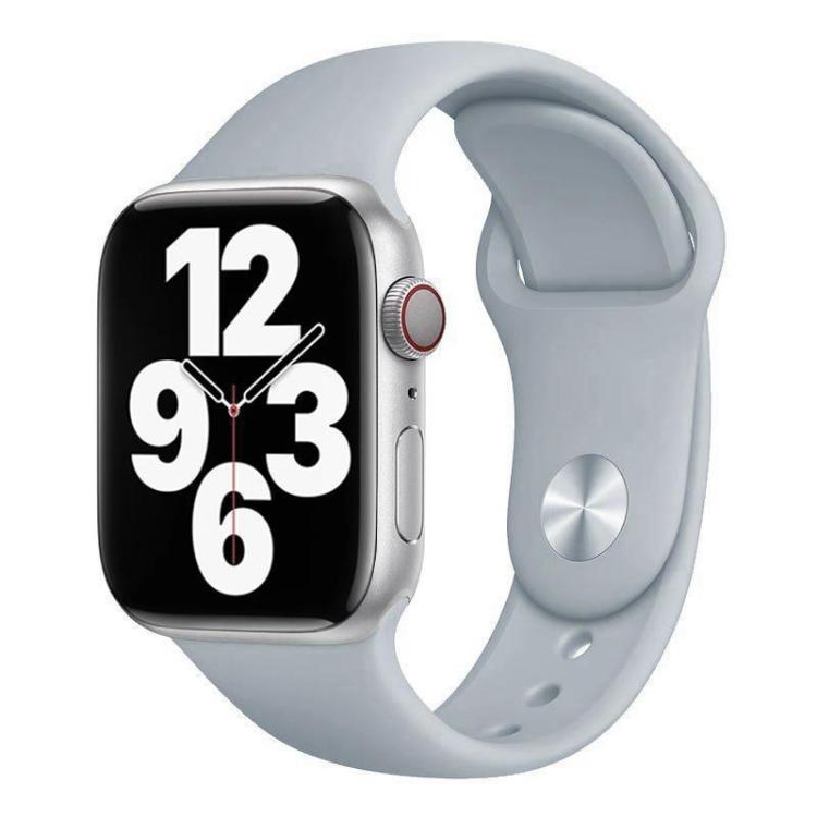 xDfind純色矽膠運動錶帶，適用於Apple Watch 46mm / 49mm / 45mm / 44mm，適用於Apple Watch 42mm / 41mm / 40mm / 38mm