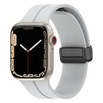 xDfind純色磁扣矽膠錶帶，適用於Apple Watch 46mm / 49mm / 45mm / 44mm，適用於Apple Watch 42mm / 41mm / 40mm / 38mm