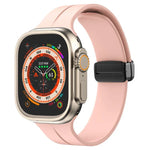 xDfind純色磁扣矽膠錶帶，適用於Apple Watch 46mm / 49mm / 45mm / 44mm，適用於Apple Watch 42mm / 41mm / 40mm / 38mm