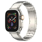 單珠純鈦扣錶帶，適用於Apple Watch 46mm / 49mm / 45mm / 44mm，適用於Apple Watch 42mm / 41mm / 40mm / 38mm