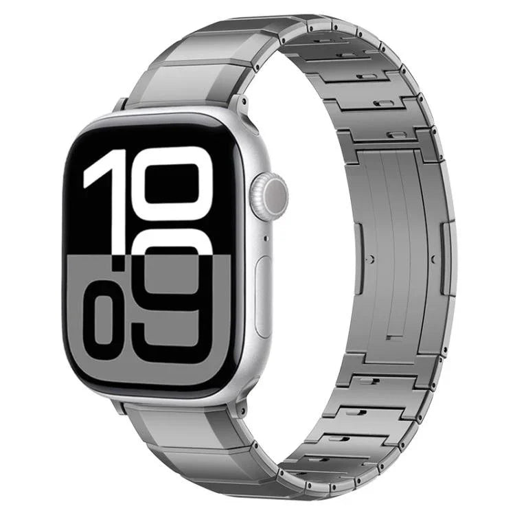 單珠純鈦扣錶帶，適用於Apple Watch 46mm / 49mm / 45mm / 44mm，適用於Apple Watch 42mm / 41mm / 40mm / 38mm