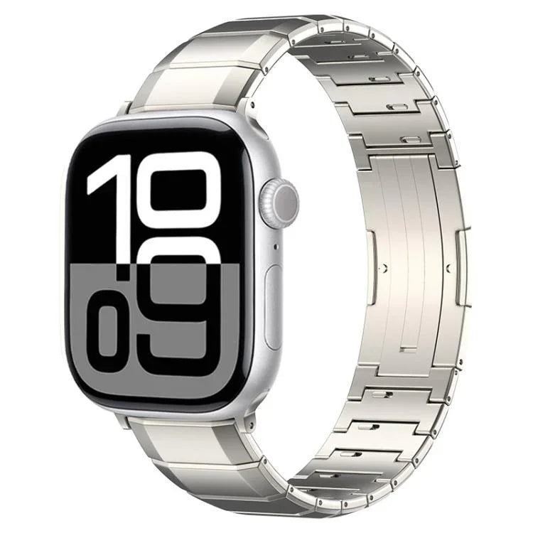 單珠純鈦扣錶帶，適用於Apple Watch 46mm / 49mm / 45mm / 44mm，適用於Apple Watch 42mm / 41mm / 40mm / 38mm