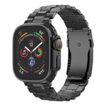 T 型龜扣可拆卸鈦合金錶帶，適用於 Apple Watch 46mm / 49mm / 45mm / 44mm，適用於 Apple Watch 42mm / 41mm / 40mm / 38mm