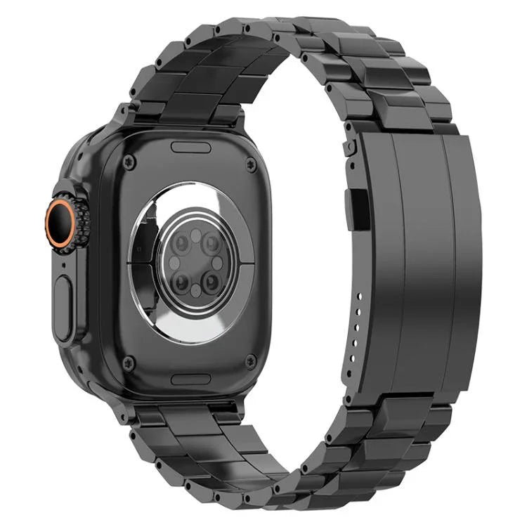 T 型龜扣可拆卸鈦合金錶帶，適用於 Apple Watch 46mm / 49mm / 45mm / 44mm，適用於 Apple Watch 42mm / 41mm / 40mm / 38mm