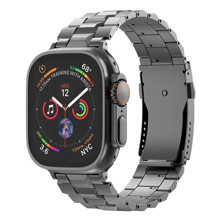 T 型龜扣可拆卸鈦合金錶帶，適用於 Apple Watch 46mm / 49mm / 45mm / 44mm，適用於 Apple Watch 42mm / 41mm / 40mm / 38mm