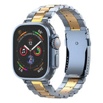 T 型龜扣可拆卸鈦合金錶帶，適用於 Apple Watch 46mm / 49mm / 45mm / 44mm，適用於 Apple Watch 42mm / 41mm / 40mm / 38mm