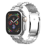 T 型龜扣可拆卸鈦合金錶帶，適用於 Apple Watch 46mm / 49mm / 45mm / 44mm，適用於 Apple Watch 42mm / 41mm / 40mm / 38mm