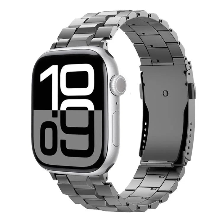 T 型龜扣可拆卸鈦合金錶帶，適用於 Apple Watch 46mm / 49mm / 45mm / 44mm，適用於 Apple Watch 42mm / 41mm / 40mm / 38mm