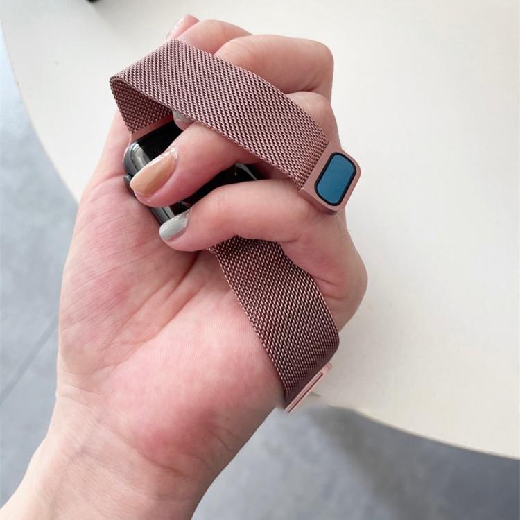 xDfind米蘭尼斯磁性金屬錶帶，適用於Apple Watch 46mm / 49mm / 45mm / 44mm，適用於Apple Watch 42mm / 41mm / 40mm / 38mm