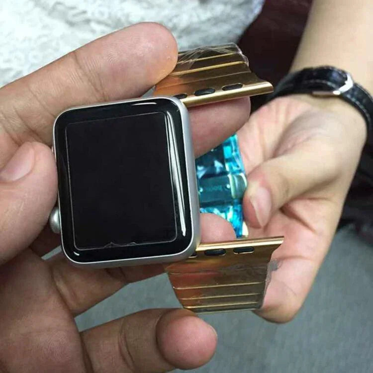 xDfind單珠不鏽鋼錶帶，適用於Apple Watch 46mm / 49mm / 45mm / 44mm，適用於Apple Watch 42mm / 41mm / 40mm / 38mm