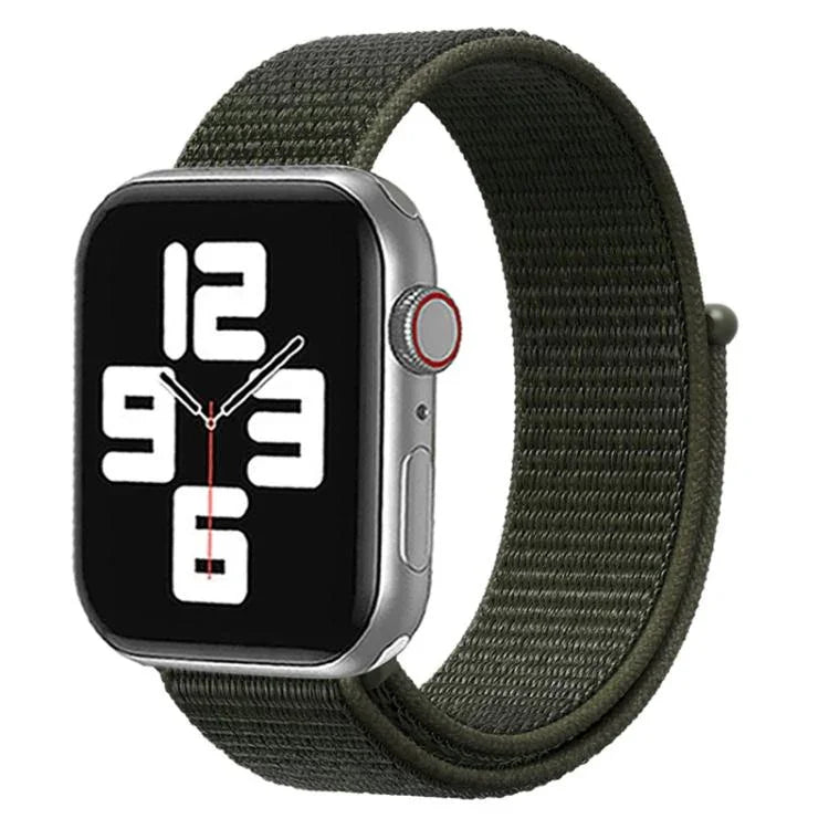 xDfind尼龍環扣魔鬼氈錶帶，適用於Apple Watch 42mm / 41mm / 40mm / 38mm