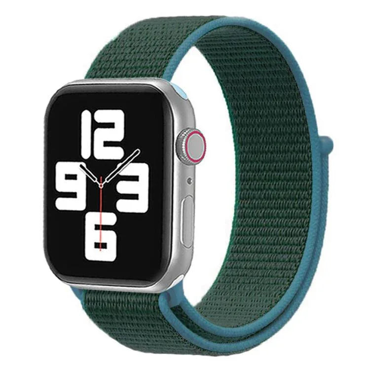 xDfind尼龍環扣魔鬼氈錶帶，適用於Apple Watch 42mm / 41mm / 40mm / 38mm