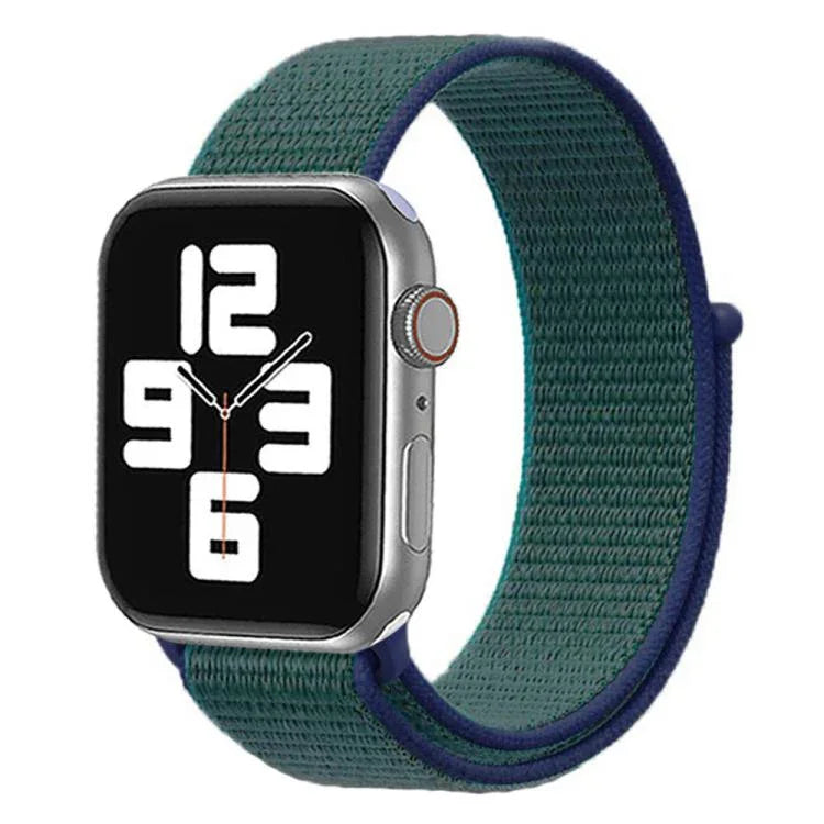 xDfind尼龍環扣魔鬼氈錶帶，適用於Apple Watch 42mm / 41mm / 40mm / 38mm